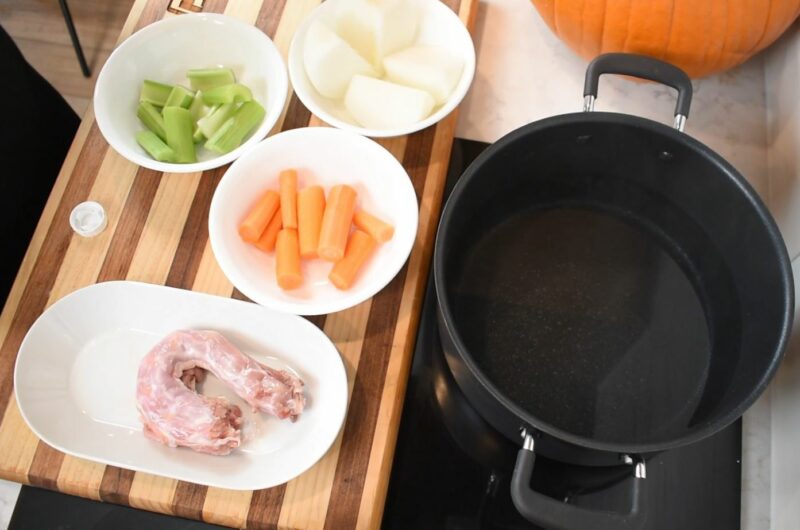 The easiest Turkey Stock you'll ever make